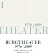 Buchcover Burgtheater 1976-2009