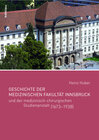 Buchcover Geschichte der Medizinischen Fakultät Innsbruck
