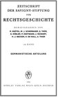 Buchcover Zeitschrift der Savigny-Stiftung für Rechtsgeschichte (ZRG). Germanistische... / ZRG Germanistische Abteilung 126. Band 