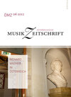 Buchcover Österreichische Musikzeitschrift / Richard Wagner in Österreich