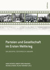 Buchcover Parteien und Gesellschaft im Ersten Weltkrieg