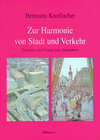 Buchcover Zur Harmonie von Stadt und Verkehr