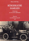 Buchcover Bürgerliche Familien