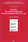 Buchcover Das Urbar des niederösterreichischen Zisterzienserklosters Zwettl von 1457