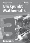 Buchcover Blickpunkt Mathematik 3, Lösungen