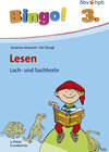 Buchcover Bingo! Lesen 3. Klasse