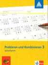 Buchcover mathe 2000. Probieren und Kombinieren 3, Arbeitsheft