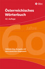 Buchcover Österreichisches Wörterbuch