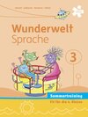 Buchcover Wunderwelt Sprache 3, Arbeitsheft Sommertraining