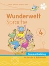 Buchcover Wunderwelt Sprache 4, Arbeitsheft Sommertraining