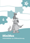Buchcover MiniMax 4, Arbeitsblätter zur Differenzierung