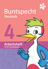 Buchcover Buntspecht Deutsch 4. Fit für Schularbeiten, Arbeitsheft