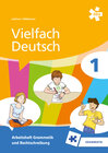 Buchcover Vielfach Deutsch 1, Arbeitsheft Grammatik und Rechtschreibung