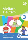 Buchcover Vielfach Deutsch 3, Arbeitsheft Grammatik und Rechtschreibung