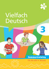 Buchcover Vielfach Deutsch 3, Arbeitsheft Sommertraining