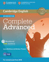 Buchcover Complete Advanced, 2nd edition. Workbook with answers with Audio CD, Arbeitsheft mit Audio-CD