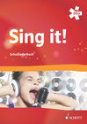 Buchcover Sing it! Schulliederbuch + E-Book