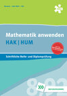 Buchcover Mathematik anwenden HAK/HUM, schriftliche Reife- und Diplomprüfung