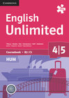 Buchcover English Unlimited HUM 4/5, Schülerbuch + E-Book