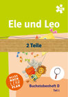Buchcover Ele und Leo, Arbeitsheft zum Leselehrgang in Druckschrift (inkl. Klebebuchstaben)