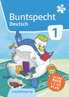 Buchcover Buntspecht Fibel, Leselehrgang Druckschrift