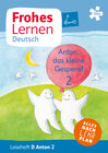 Buchcover Frohes Lernen Deutsch, Anton, das kleine Gespenst 2. Ausgabe Druckschrift, Leseheft