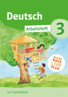 Buchcover Deutsch Sprachbuch 3, Arbeitsheft