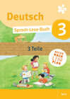 Buchcover Deutsch Sprach-Lese-Buch 3, Schulbuch in drei Teilen