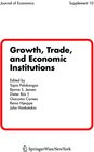 Buchcover Growth, Trade and Economic Institutions