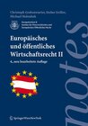 Buchcover Europäisches und öffentliches Wirtschaftsrecht II