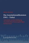 Buchcover Das Assoziationsabkommen EWG - Türkei