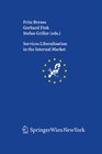 Buchcover Services Liberalisation in the Internal Market