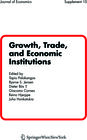 Buchcover Growth, Trade and Economic Institutions