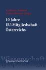 Buchcover 10 Jahre EU-Mitgliedschaft Österreichs