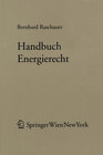 Buchcover Handbuch Energierecht