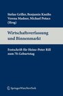 Buchcover Wirtschaftsverfassung und Binnenmarkt