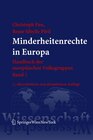Buchcover Minderheitenrechte in Europa