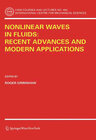 Buchcover Nonlinear Waves in Fluids: Recent Advances and Modern Applications