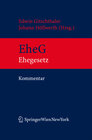 Buchcover Kommentar zum EheG