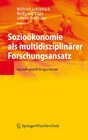 Buchcover Sozioökonomie als multidisziplinärer Forschungsansatz