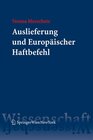 Buchcover Auslieferung und Europäischer Haftbefehl