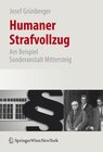 Buchcover Humaner Strafvollzug