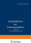 Buchcover Laufzeittheorie der Elektronenröhren