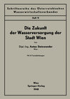 Buchcover Die Zukunft der Wasserversorgung der Stadt Wien