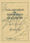 Buchcover Jahresbericht des Sonnblick-Vereines für das Jahr 1950