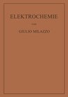 Buchcover Elektrochemie: Theoretische Grundlagen und Anwendungen