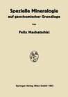 Buchcover Spezielle Mineralogie auf geochemischer Grundlage