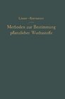 Buchcover Methoden zur Bestimmung pflanzlicher Wuchsstoffe