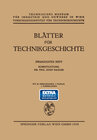 Buchcover Blätter für Technikgeschichte