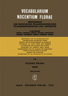 Buchcover Vocabularium Nocentium Florae